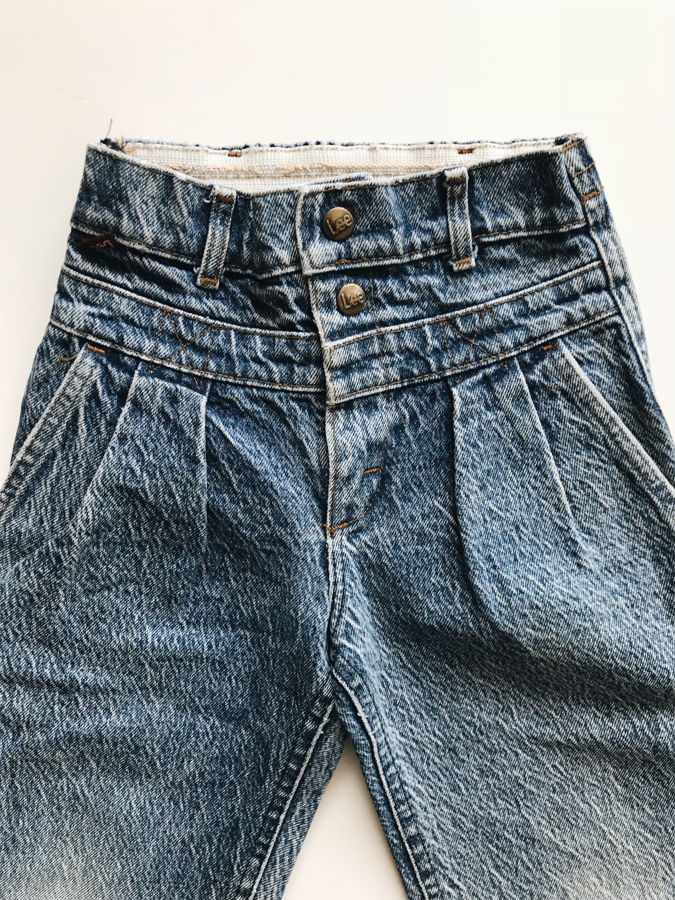 Vintage lee high waisted best sale jeans