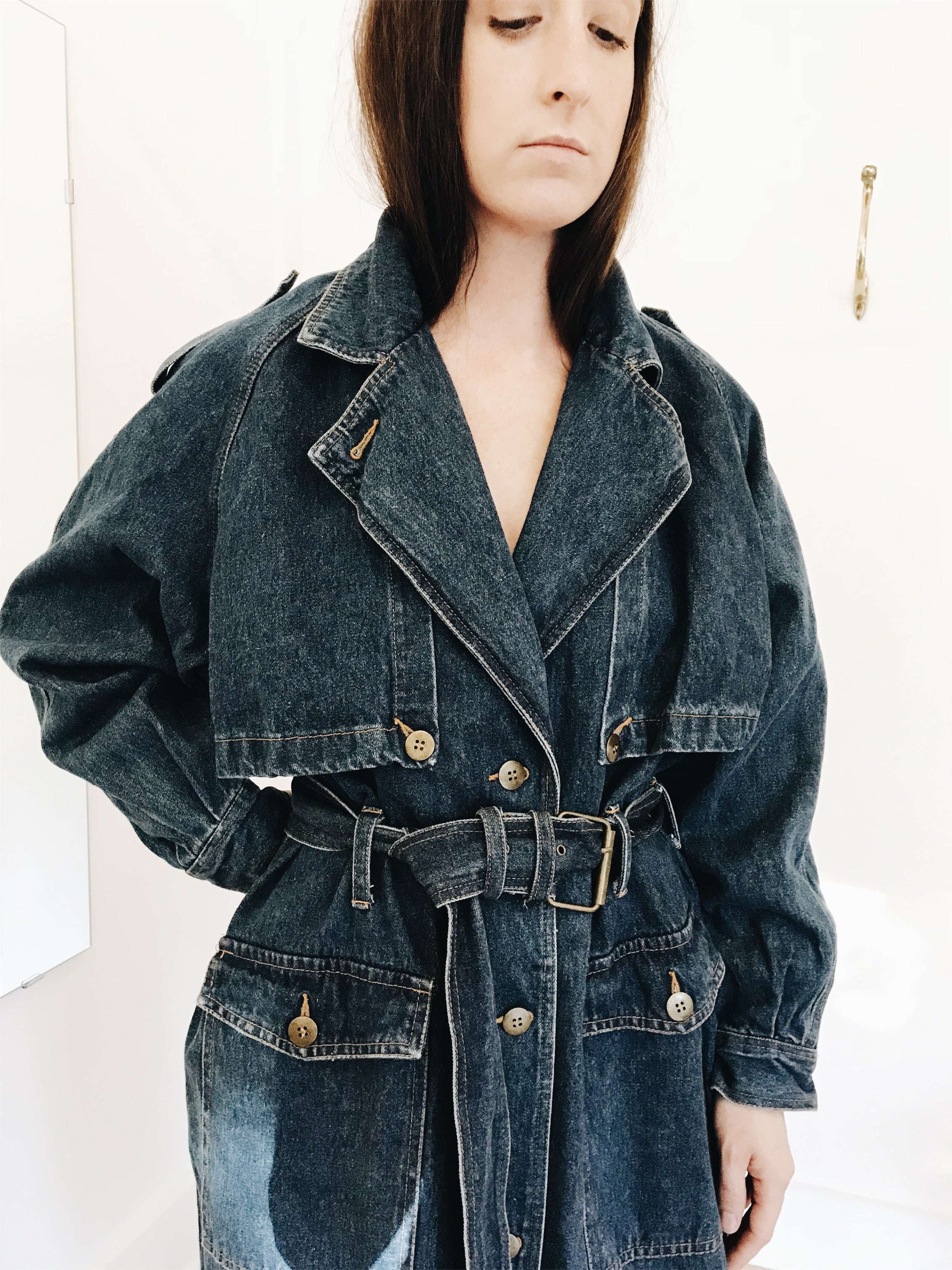 DENIM TRENCH BY TOGETHER! – Arlee Park
