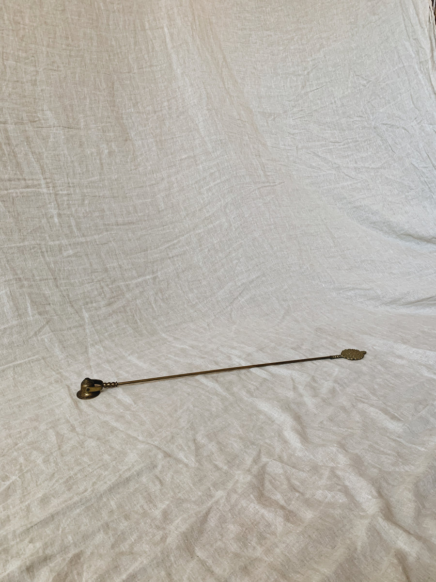 Large Brass Candle Snuffer