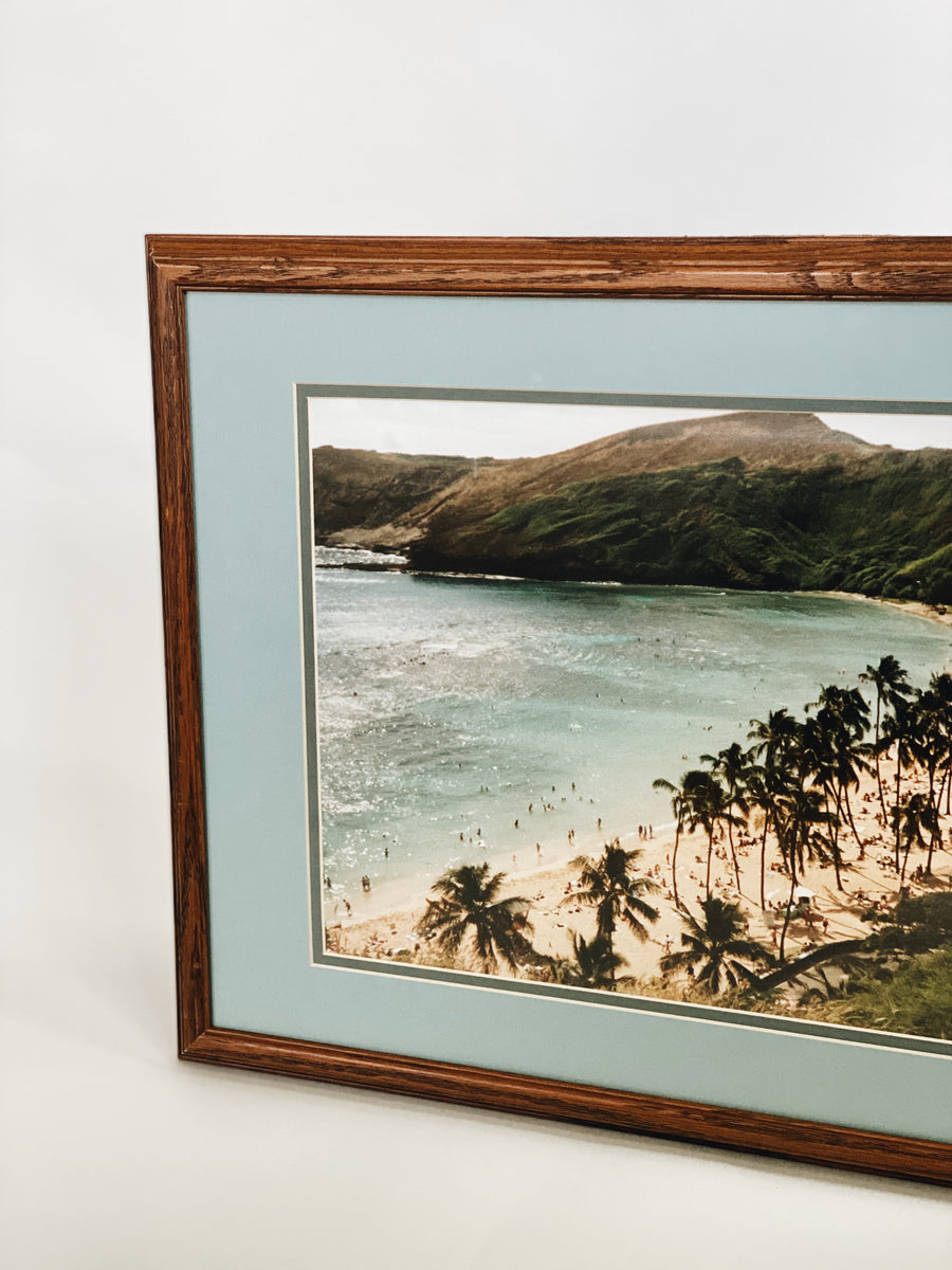 Framed Hawaii Photograph