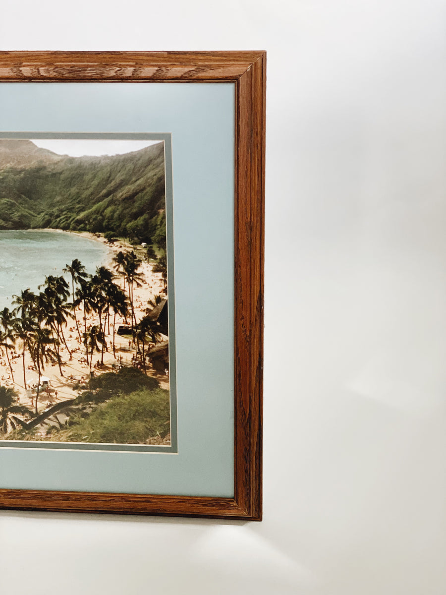 Framed Hawaii Photograph
