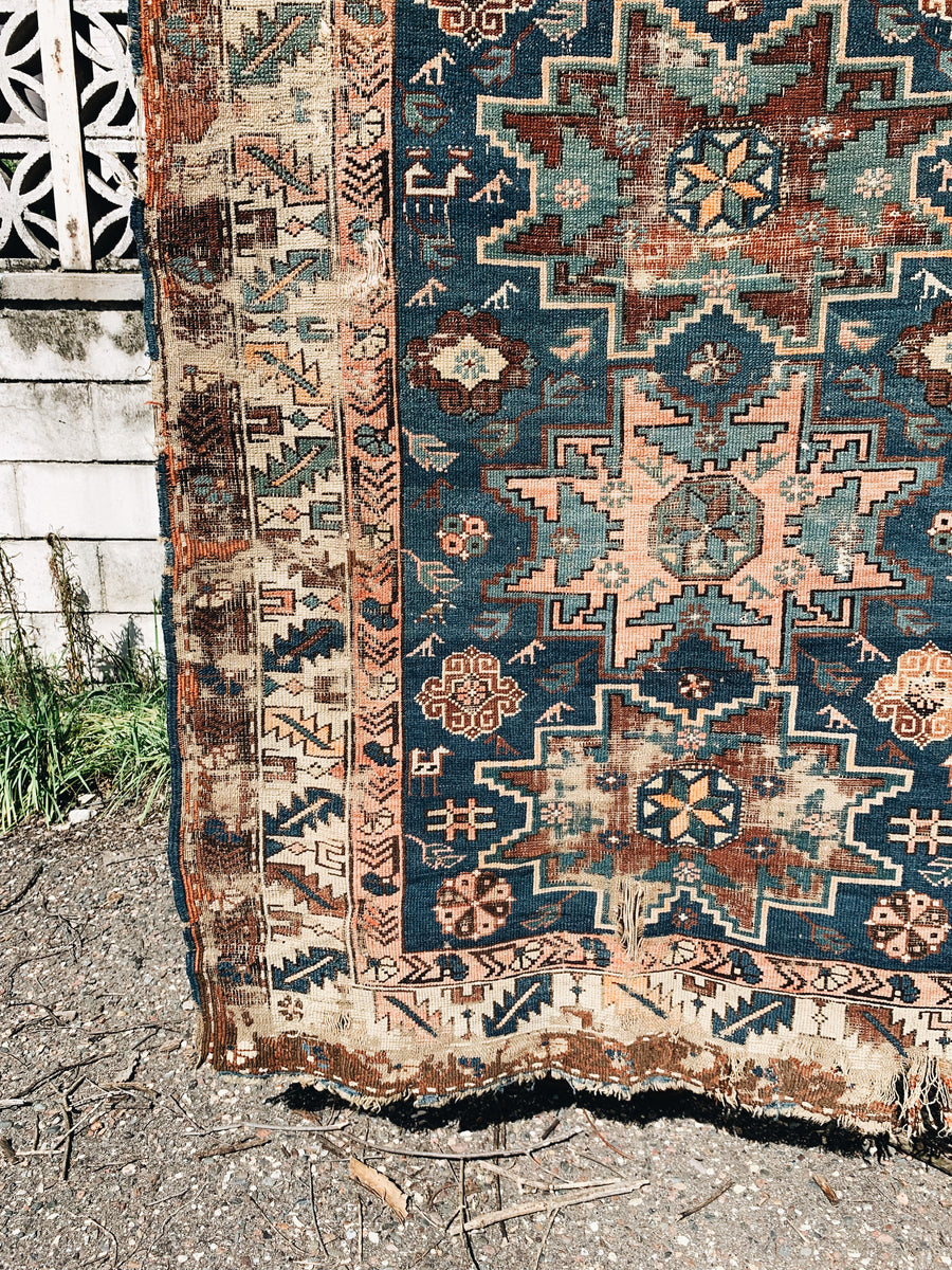 vintage arlee park caucasian rug 3x5 home decor