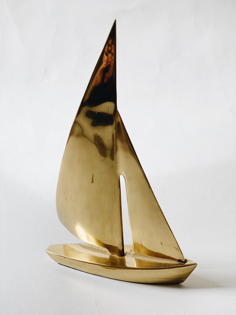 Brass Sailboat