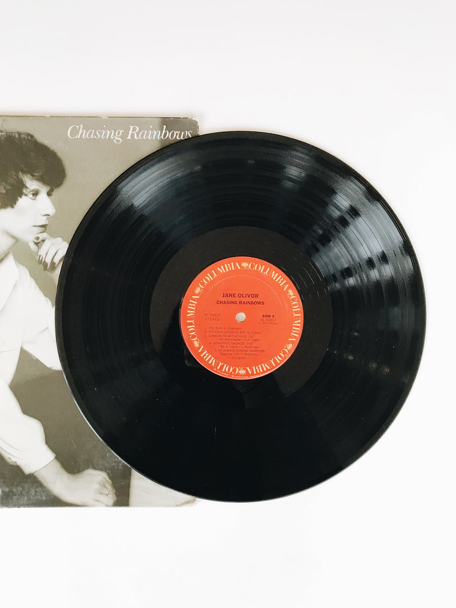 arlee park vintage chasing rainbows jane olivor vinyl record 1977