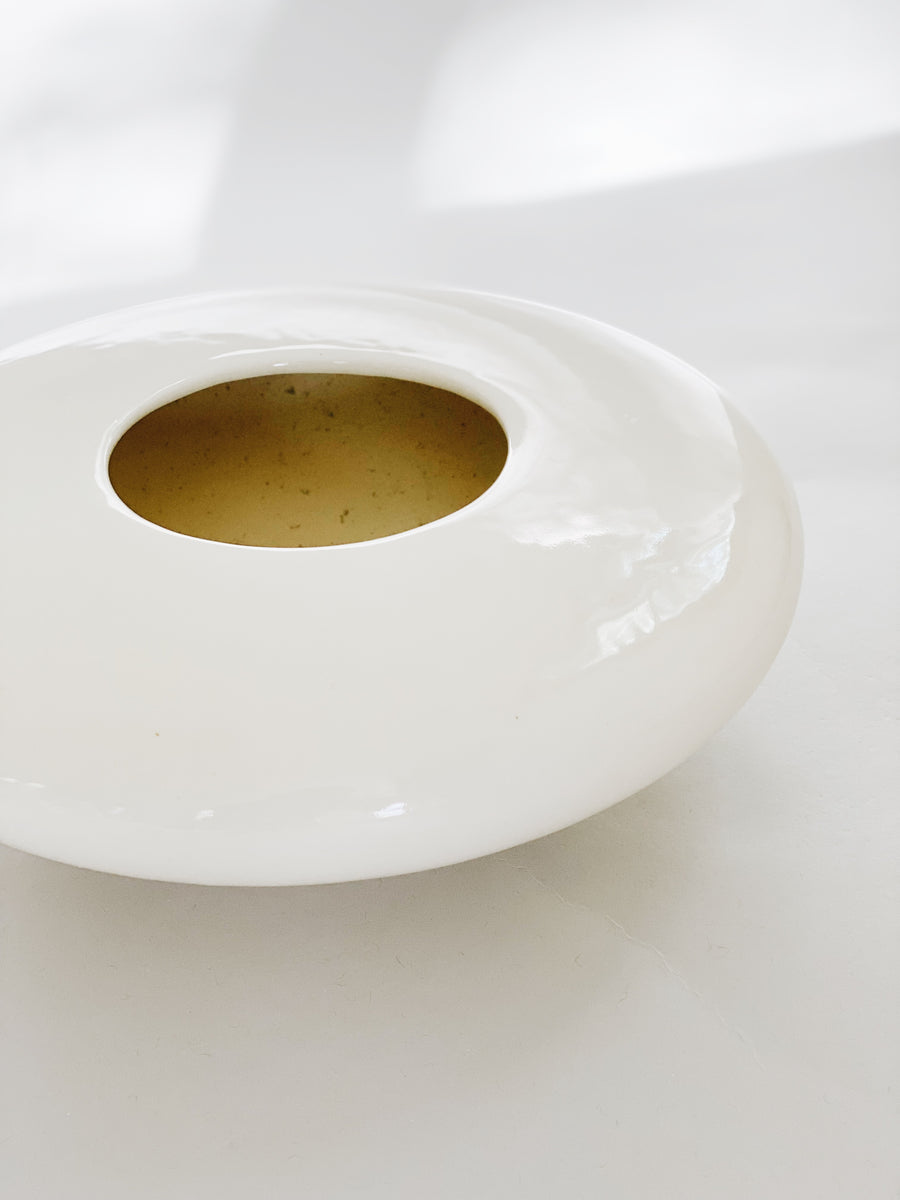 Low Ceramic Vase