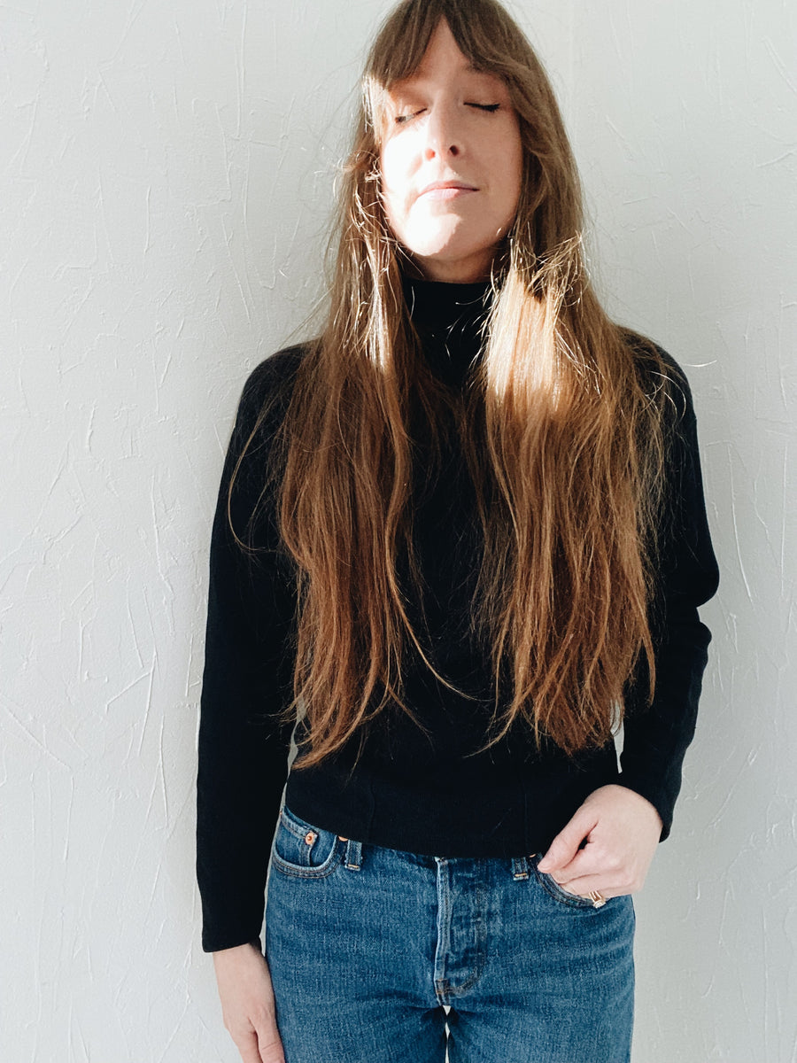 Black Turtleneck
