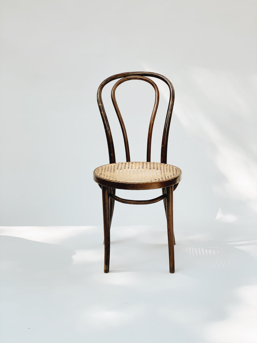 Bentwood Caned Chair