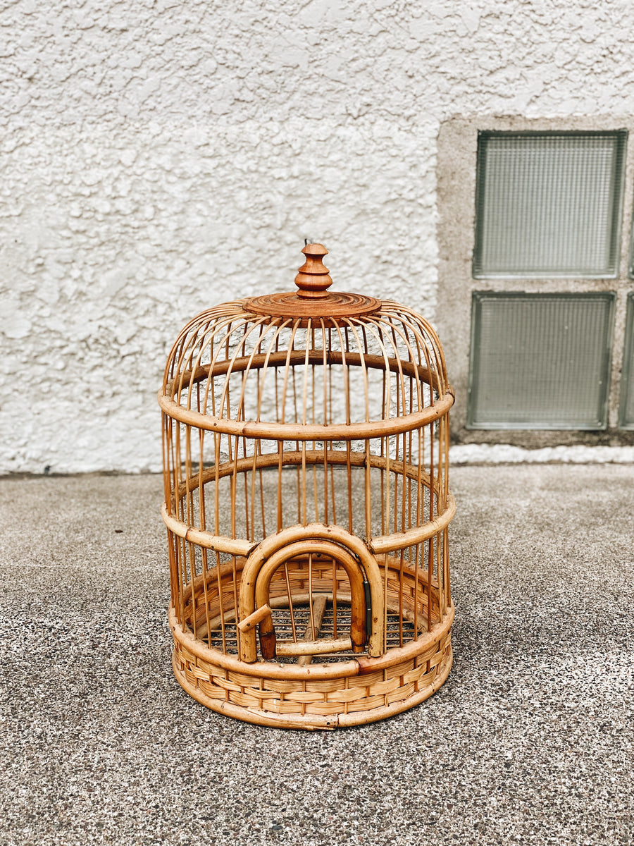 Rattan Bird Cage