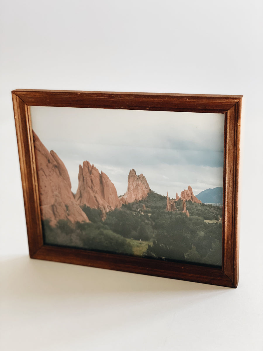 Framed Sandstone Photograph