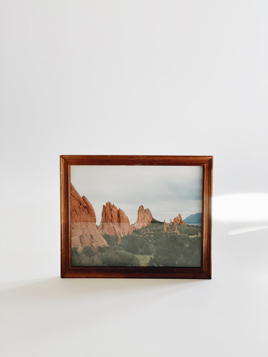 Framed Sandstone Photograph