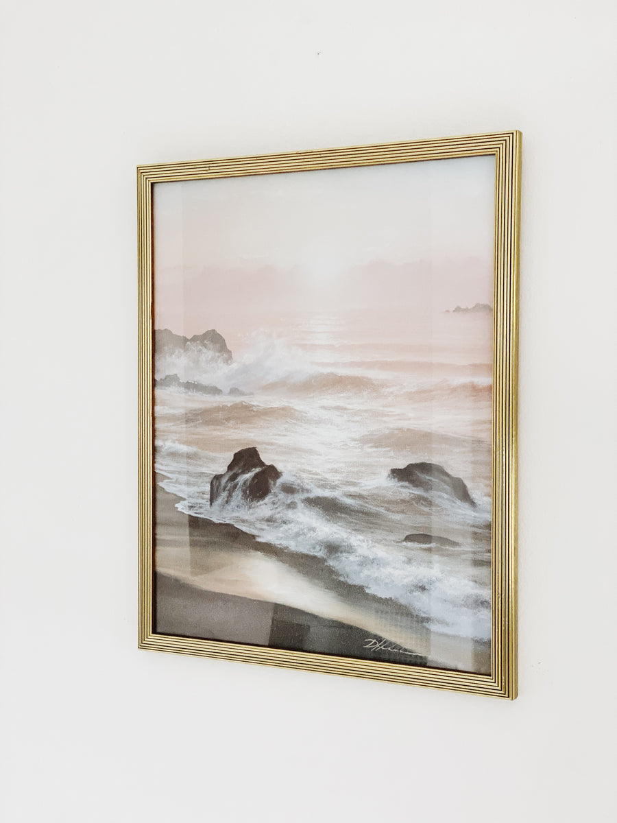 Framed Ocean Print