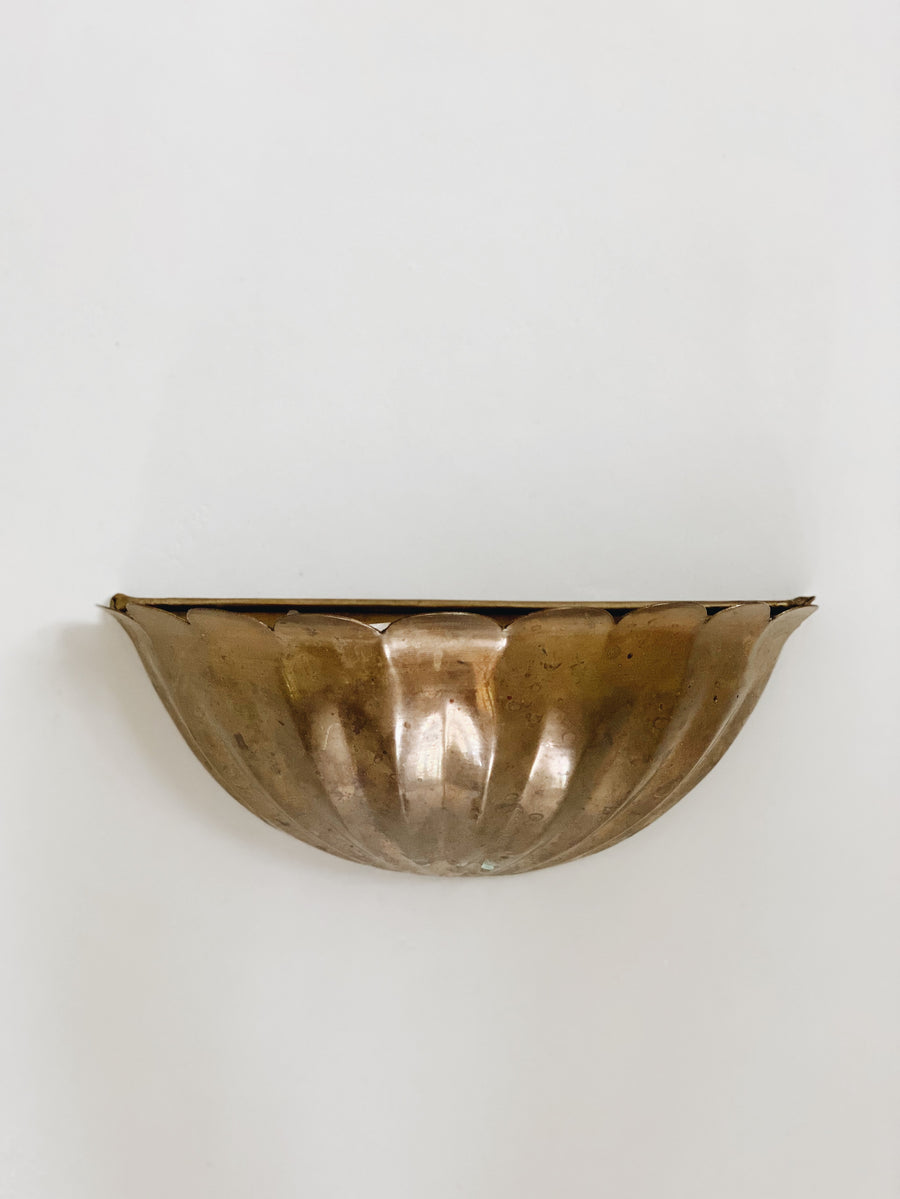 brass wall hanging planter Brass Wall Planter – Arlee Park