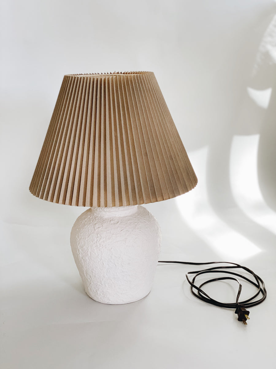 Plaster Lamp