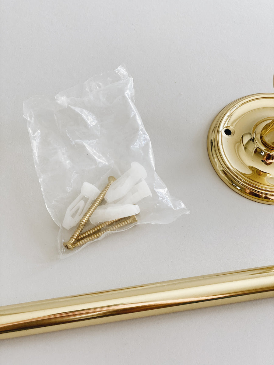 Brass Towel Rod
