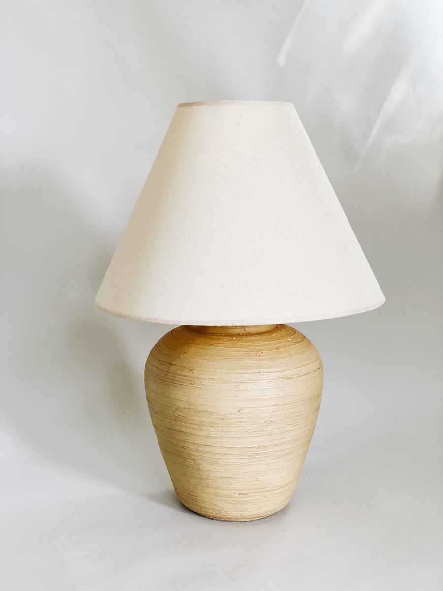 Plaster Lamp