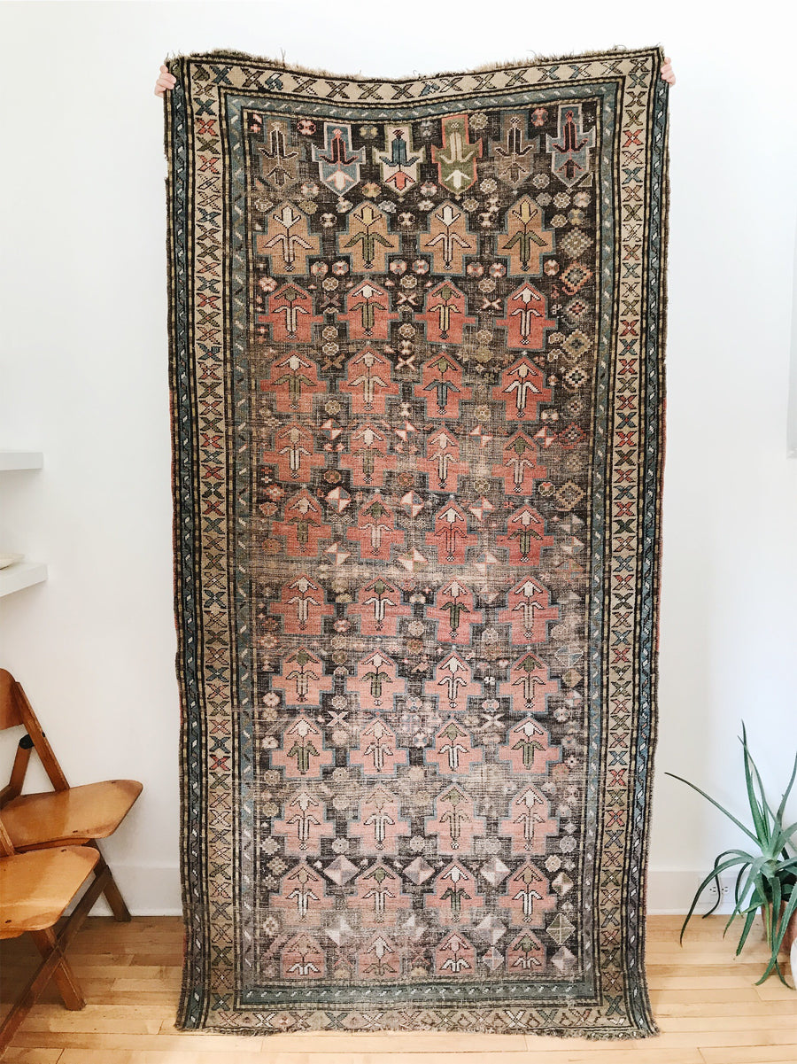 arlee park vintage hand knotted caucasian large area rug